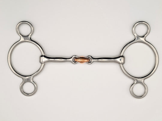 Two Ring Copper Oval