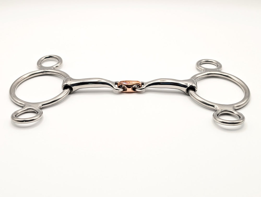 Two Ring Copper Oval