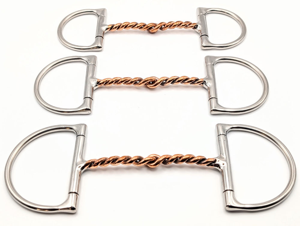 D Ring Single Twisted Copper Wire