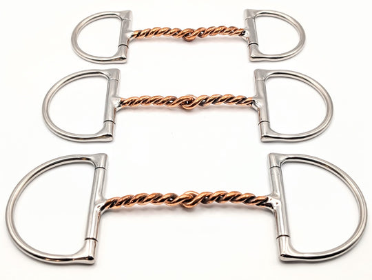 D Ring Single Twisted Copper Wire