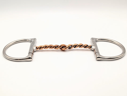 D Ring Single Twisted Copper Wire