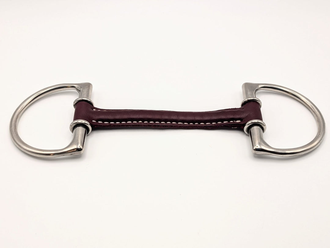 D Ring Flat Leather Strap