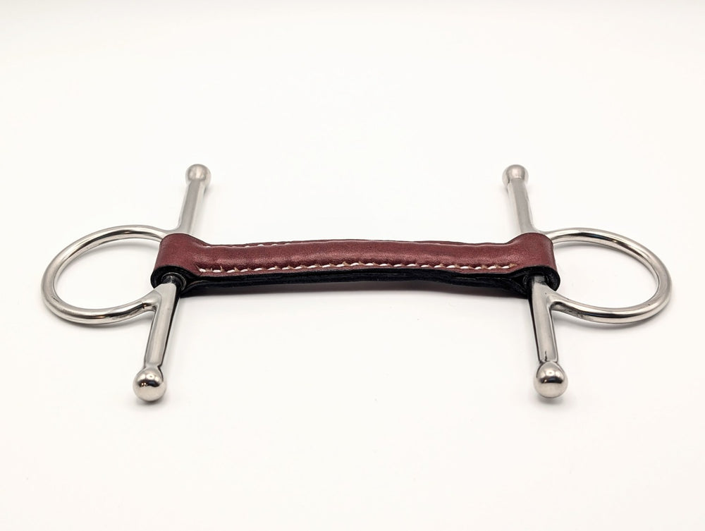 Full Cheek Flat Leather Strap