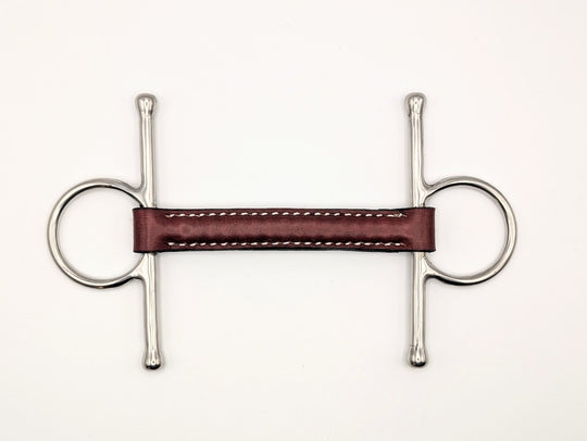 Full Cheek Flat Leather Strap