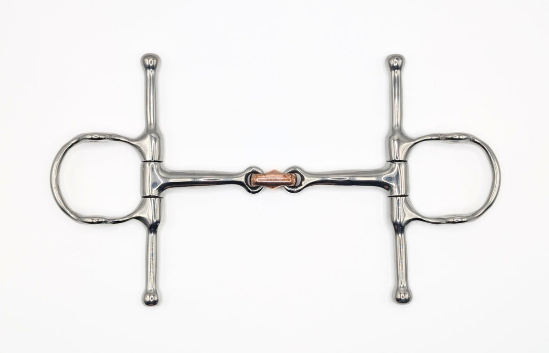 Full Cheek Copper Oval Link Gag