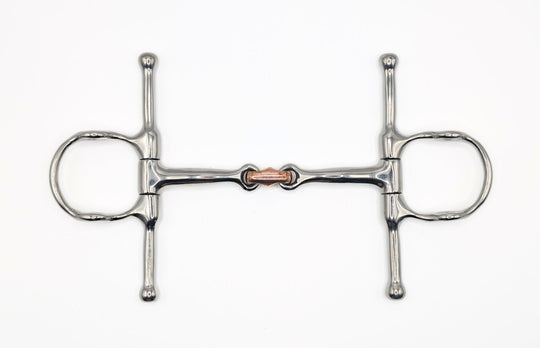 Full Cheek Copper Oval Link Gag