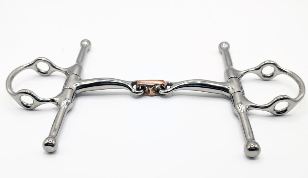 Full Cheek Copper Oval Link Gag