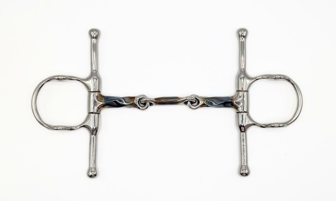 Full Cheek Sweet Iron Twisted Dog Bone Gag