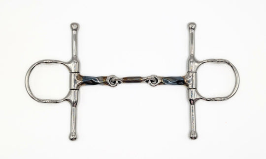 Full Cheek Sweet Iron Twisted Dog Bone Gag