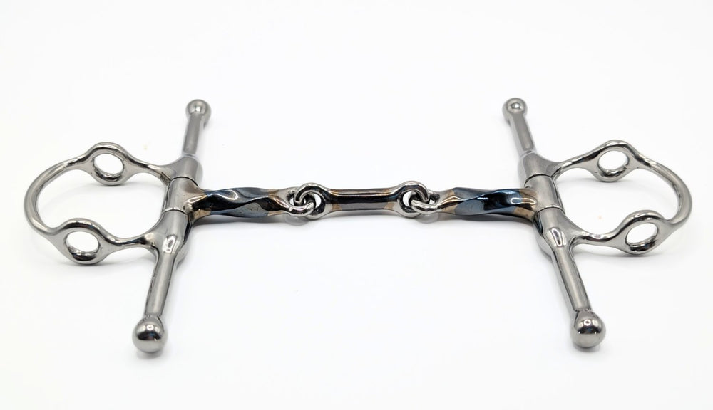 Full Cheek Sweet Iron Twisted Dog Bone Gag