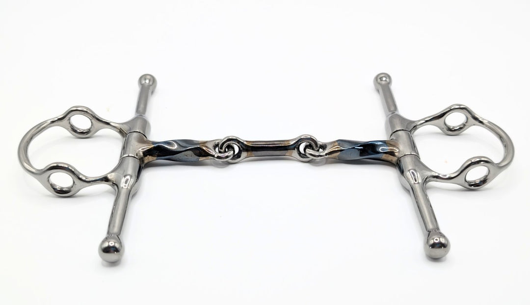 Full Cheek Sweet Iron Twisted Dog Bone Gag