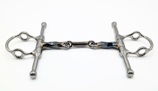 Full Cheek Sweet Iron Twisted Dog Bone Gag