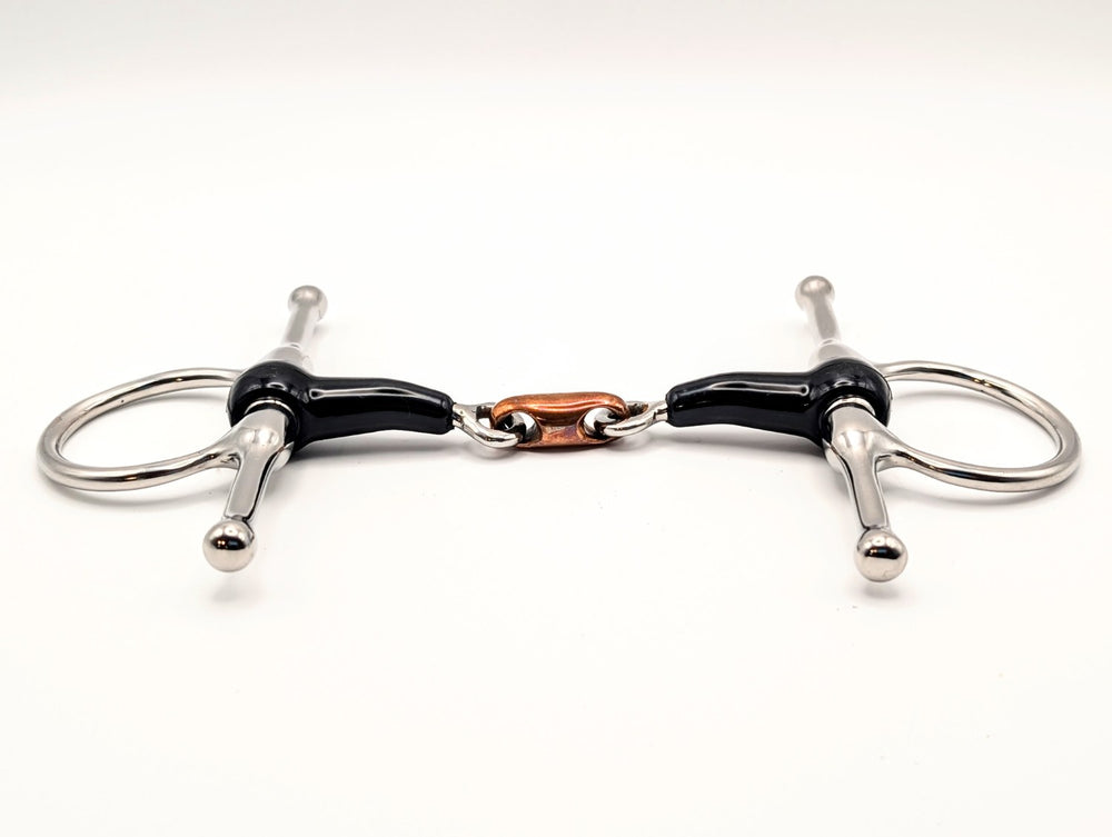 Full Cheek Rubber Copper Oval