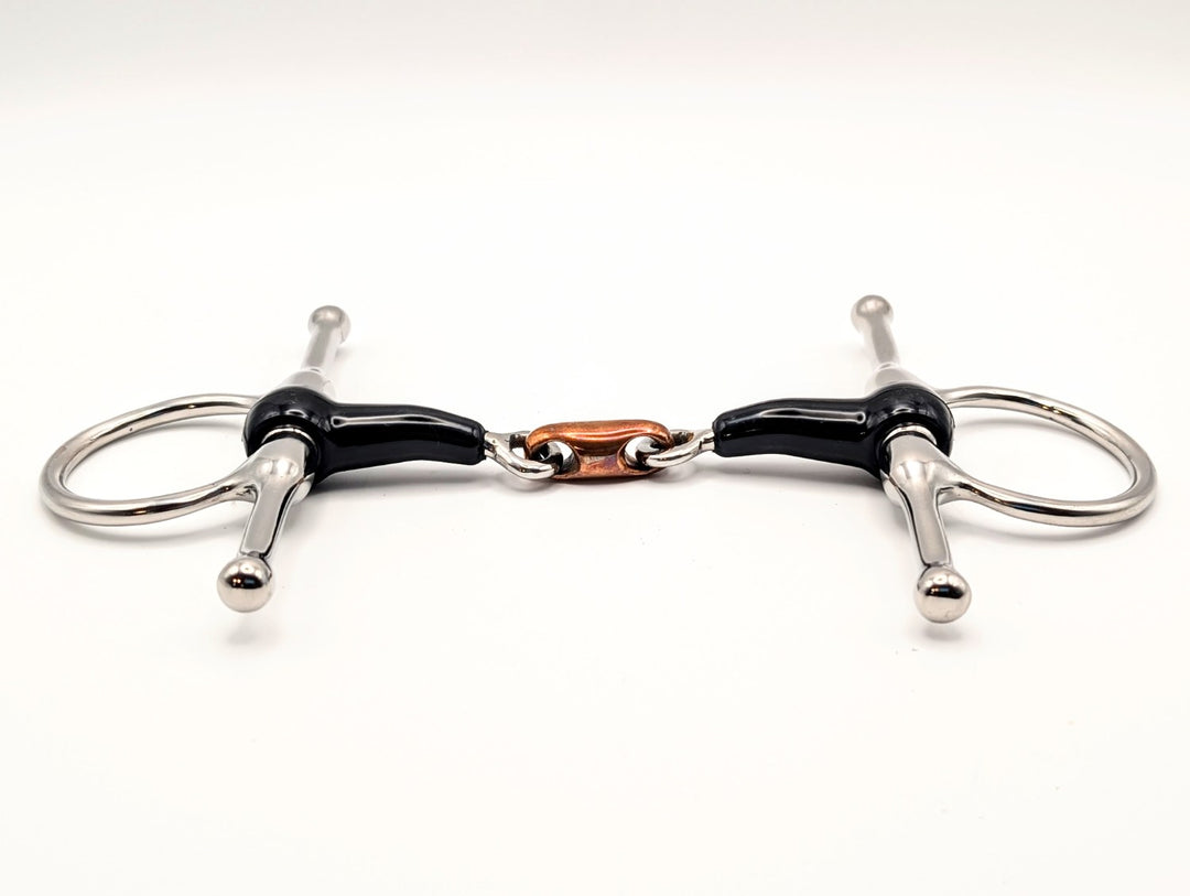 Full Cheek Rubber Copper Oval