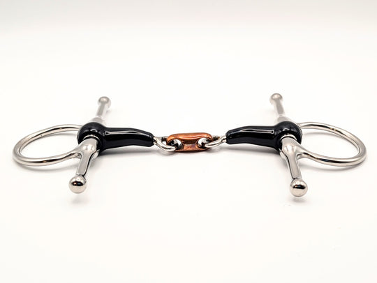 Full Cheek Rubber Copper Oval