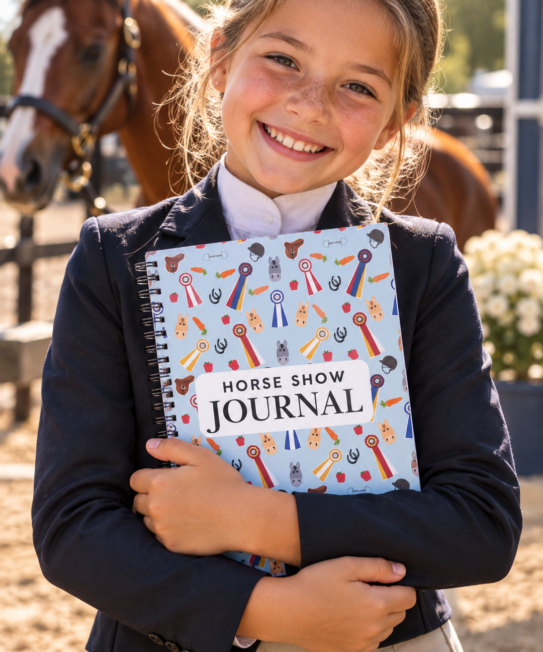Pandaponyium Horse Show Journal with Sticker Sheets
