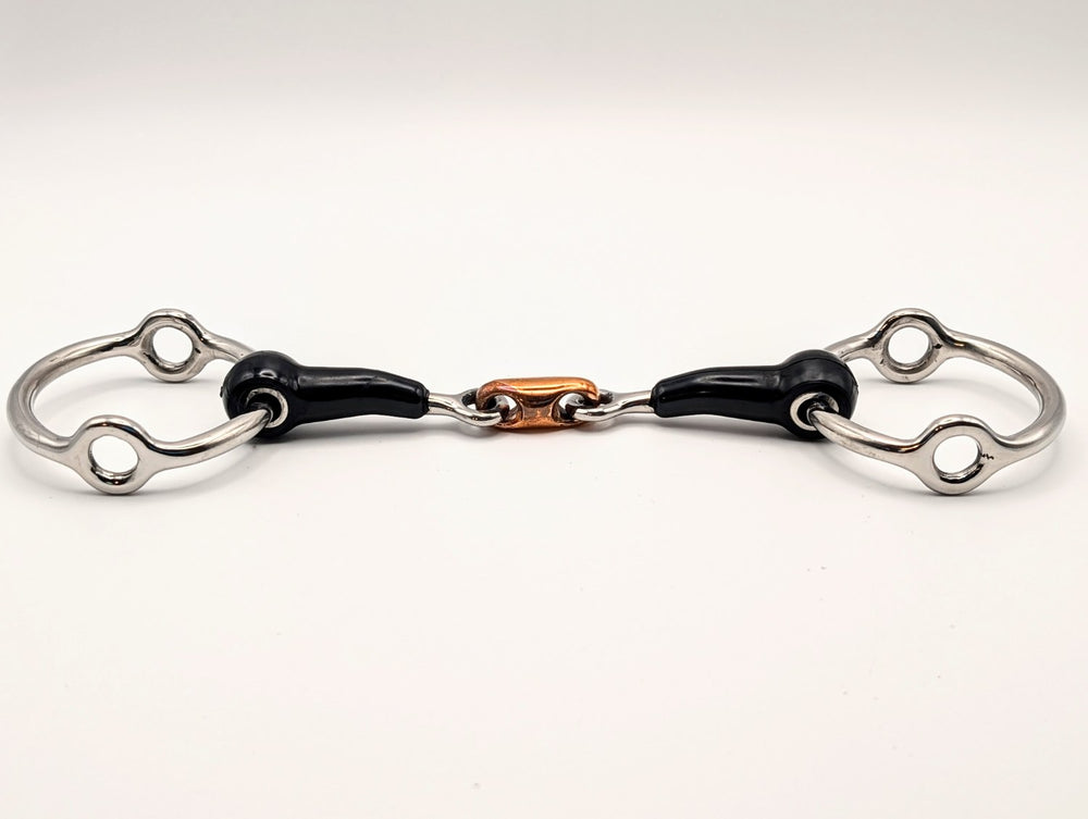 Loose Ring Rubber Copper Oval Gag